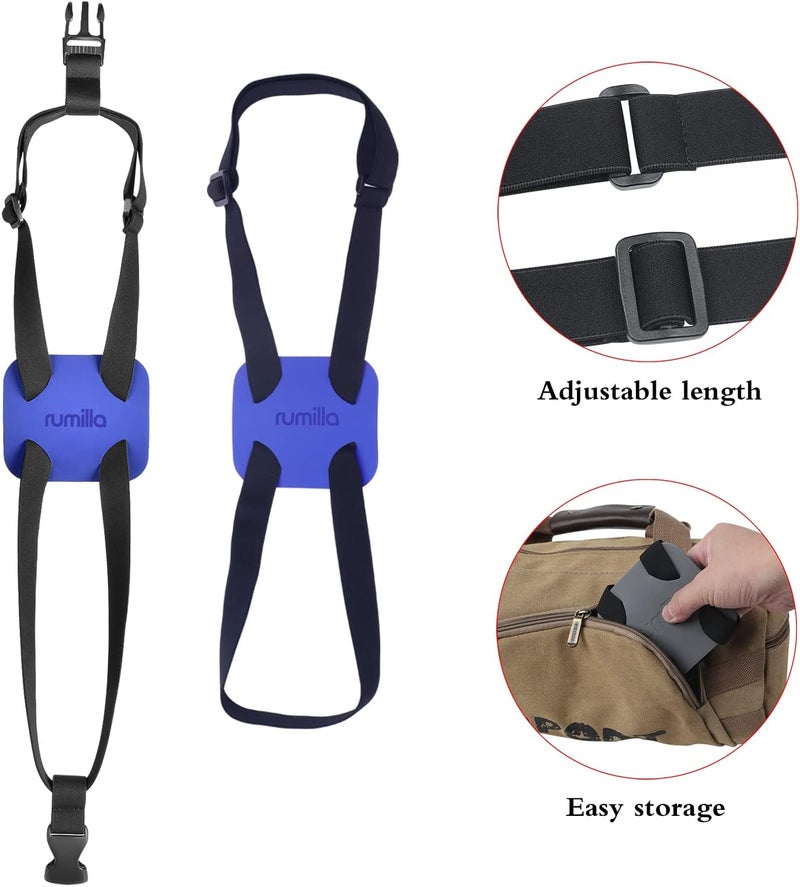 RUMILLA Luggage Straps Bag Bungee, Luggage Bungee - Luggage Straps Suitcase Adjustable Belt-(Blue-2) - Image 5